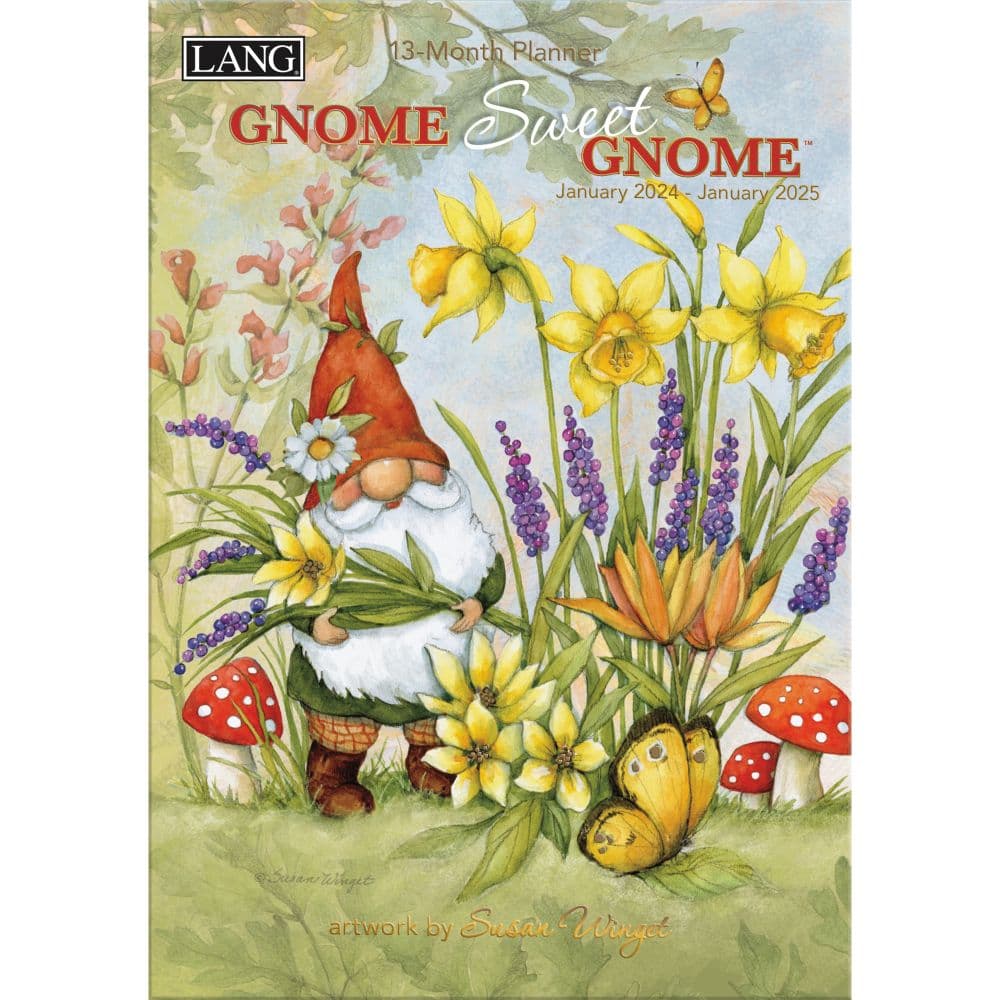 Gnome Sweet Gnome 2024 Planner Main Image