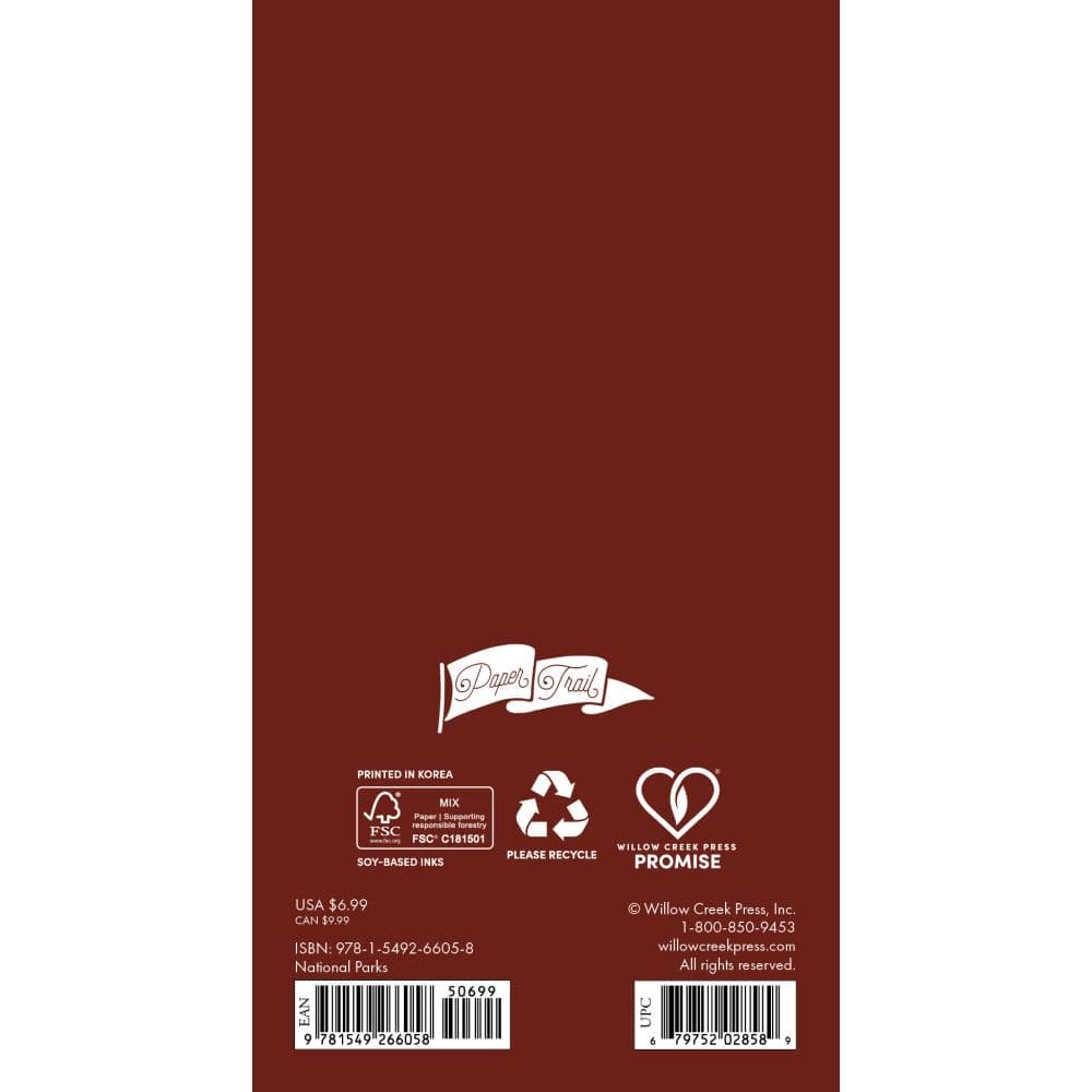 National Parks 2027 Pocket Planner First Alternate Image