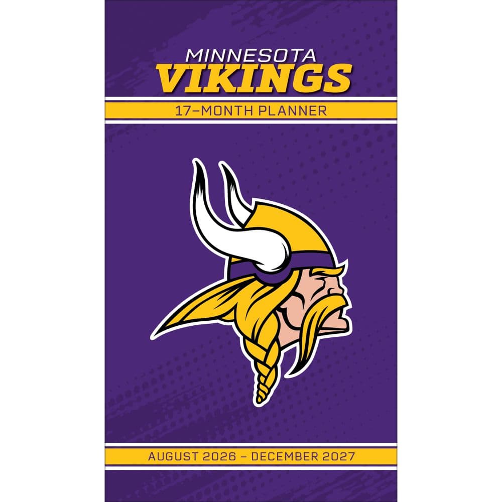 NFL Minnesota Vikings 17 Month 2027 Pocket Planner