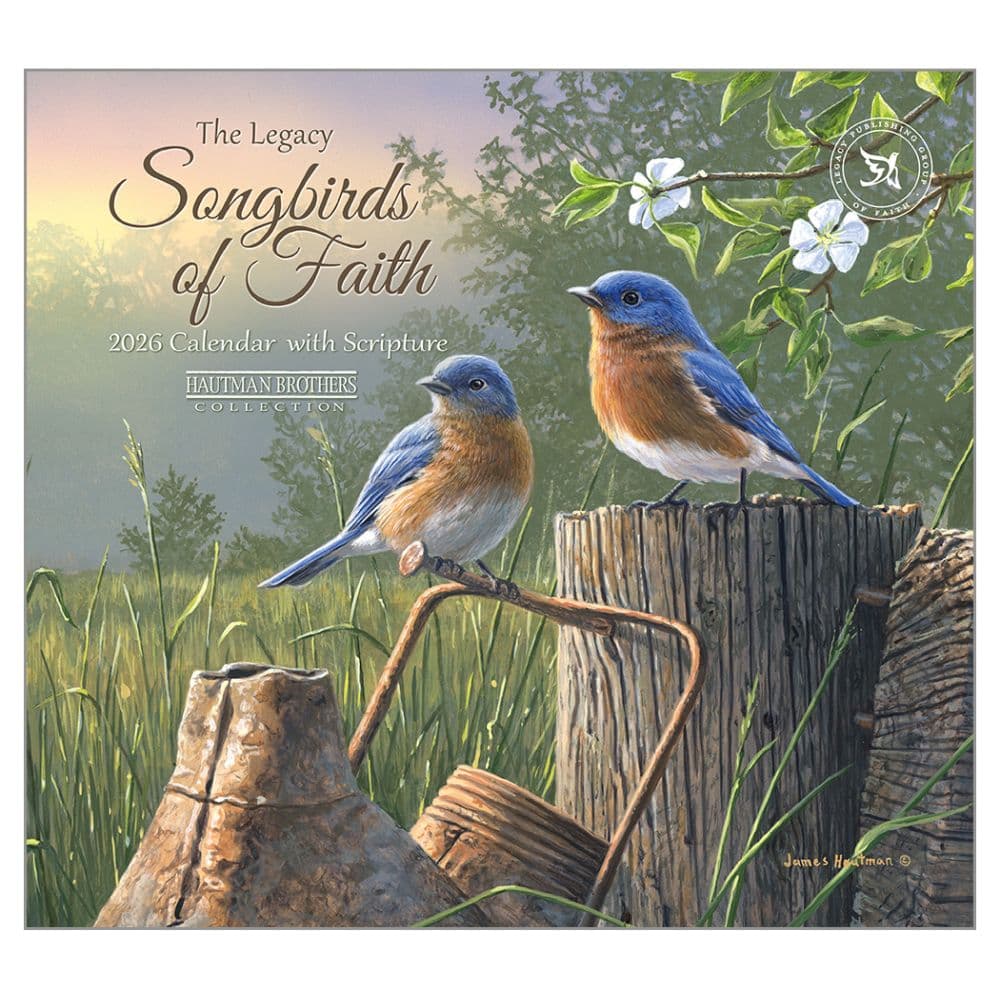 Songbirds of Faith by Hautman Borthers 2026 Wall Calendar Main Image
