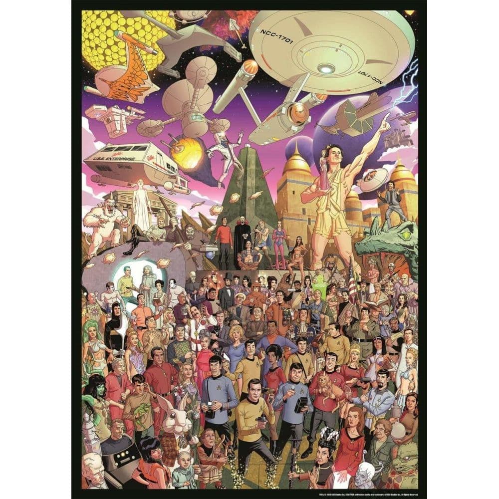 Star Trek 50th Anniversary 3000pc Puzzle Main Image