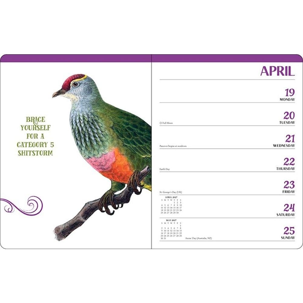 Effin Birds 2027 Engagement Planner Third Alternate Image