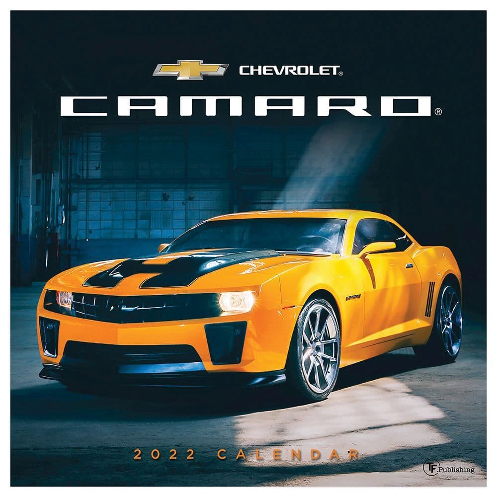 Camaro 2022 Wall Calendar Calendars Com