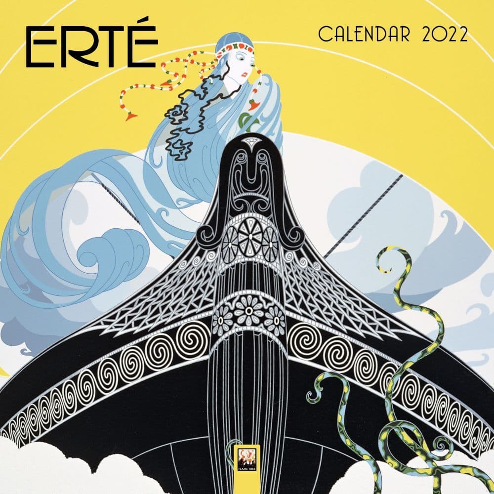 Erte 2022 Wall Calendar - Calendars.com