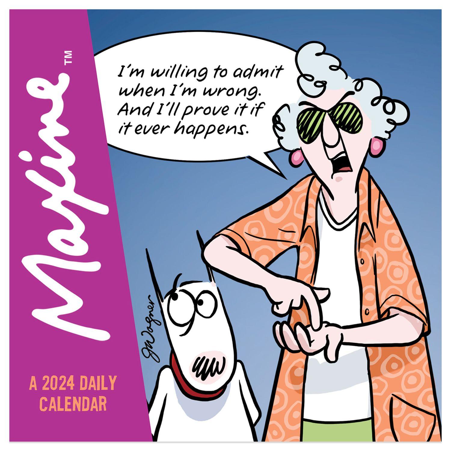 Maxine 2024 Desk Calendar - Calendars.com