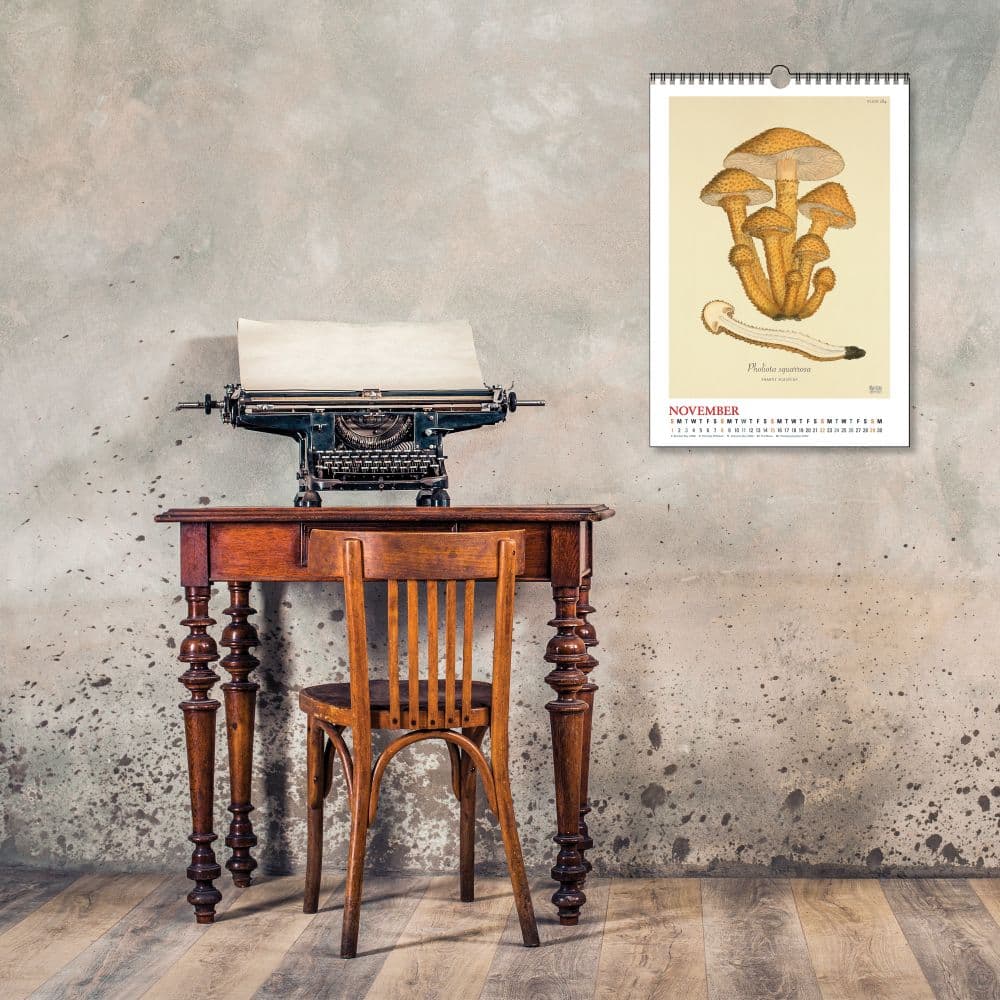 Mushroom Botanicals 2026 Wall Calendar Fifth Alternate Image