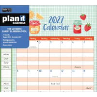 image Family 2027 Plan It Wall Calendar by Paula Joerling Main Product Image