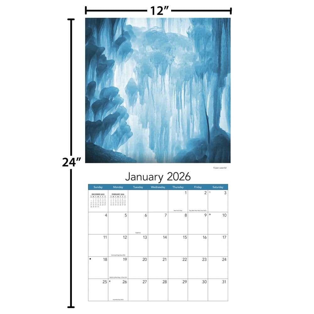 Amazing Planet 2026 Wall Calendar_ALT5
