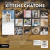 image Kittens Bilingual French and English 2025 Wall Calendar Alt2