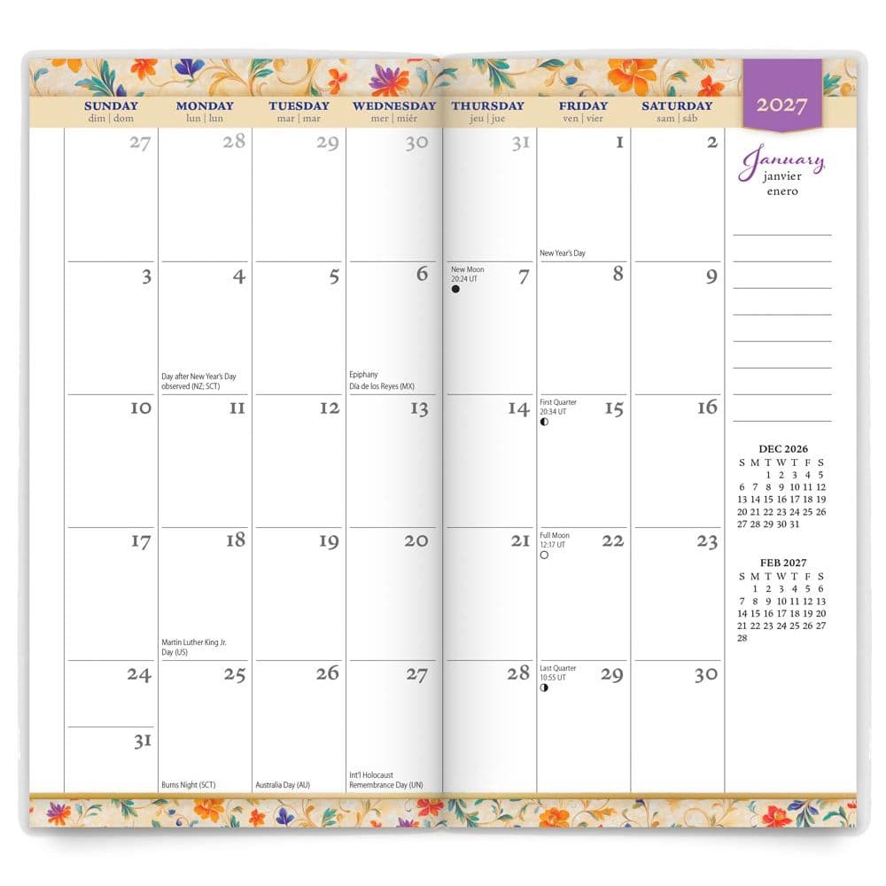 Tuscan Delight 2027 2 Year Pocket Planner Second Alternate Image