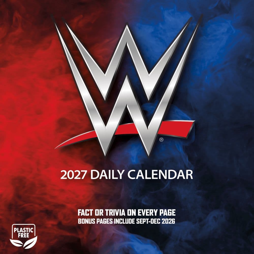 WWE 2027 Desk Calendar First Alternate Image