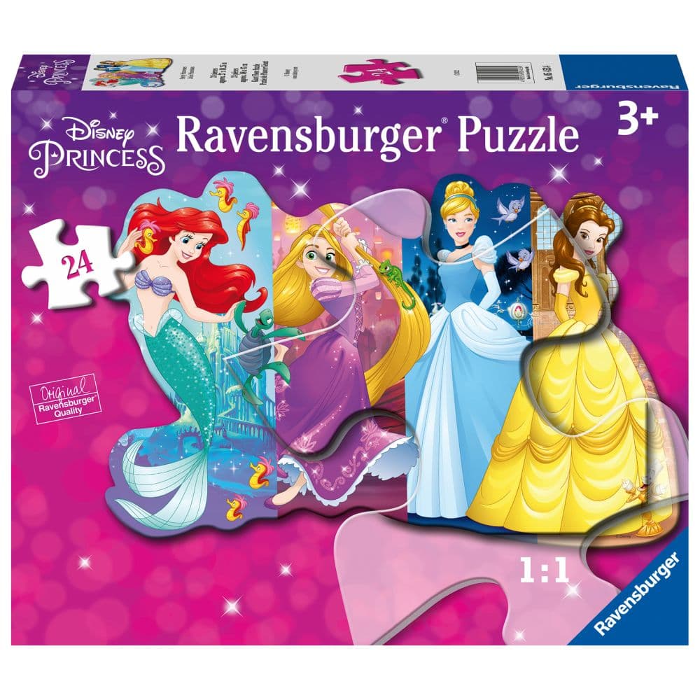 Pretty Princesses 24 Piece Floor Puzzle Main Product Image