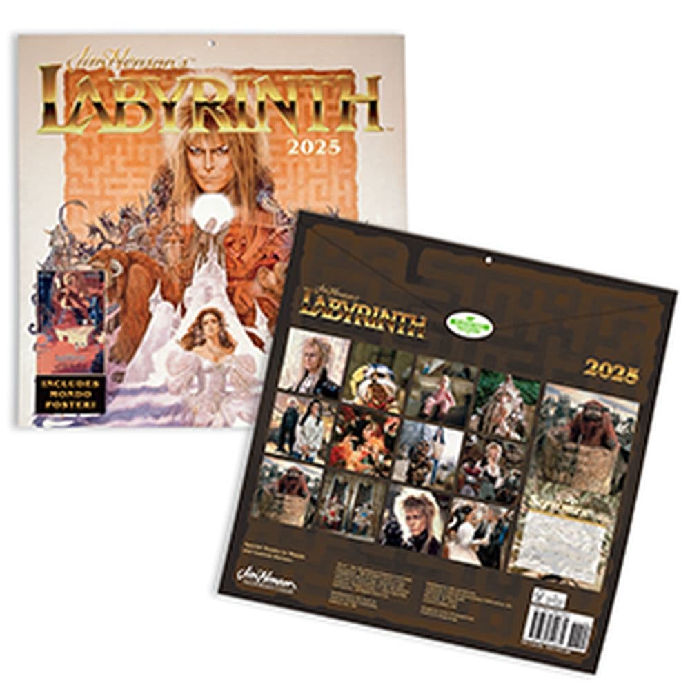 Labyrinth 2025 Wall Calendar Fifth Alternate Image width=&quot;1000&quot; height=&quot;1000&quot;