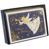 image Angel on Dark Blue 8 Count Boxed Christmas Cards packaged box of cards
