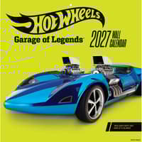 image Hot Wheels Garage of Legends 2027 Wall Calendar