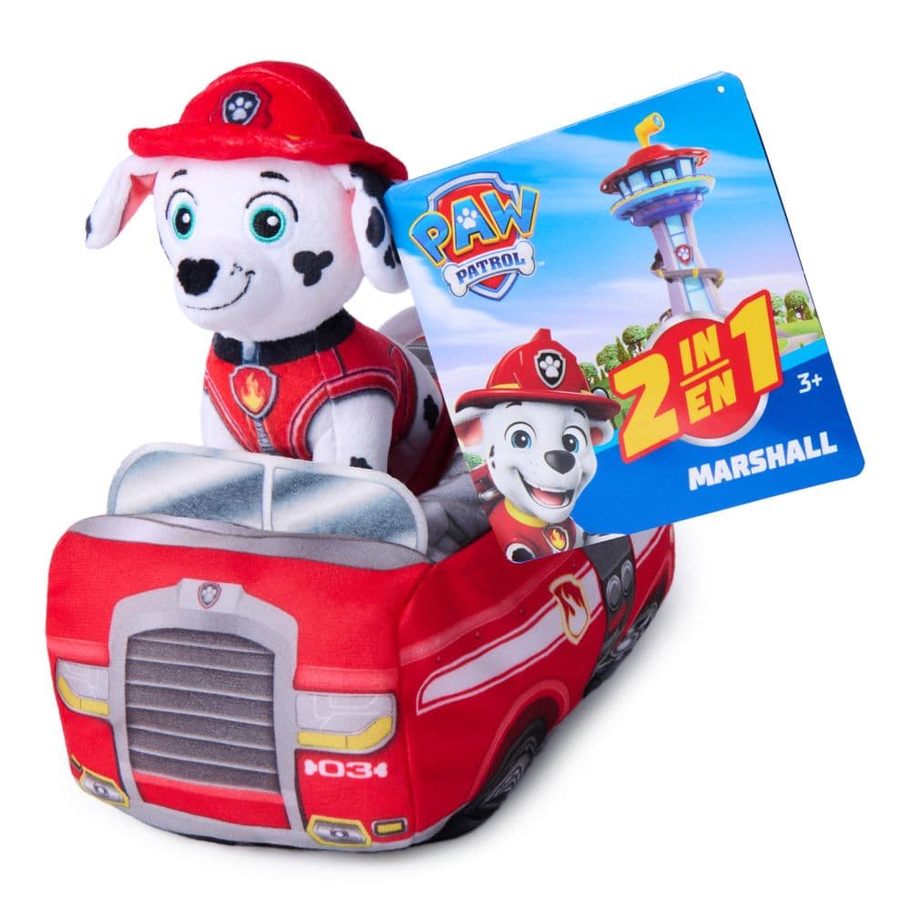 image Paw Patrol Marshall 2-in-1 Vehicle Plush Main Product Image