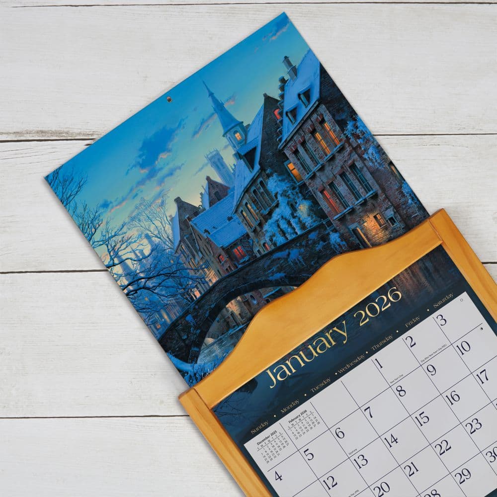 Around the World 2026 Wall Calendar by Evgeny Lushpin_ALT4