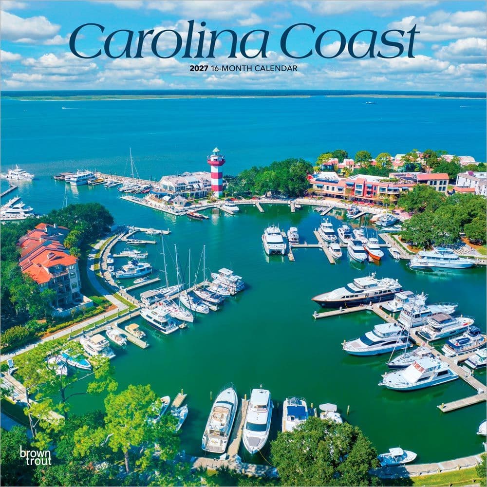 Carolina Coast 2027 Wall Calendar Main Product Image