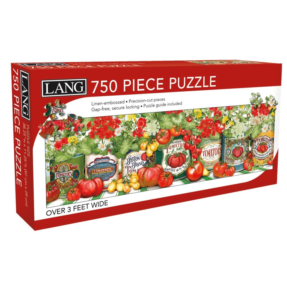 Heirloom Garden Lang 750 Panoramic Puzzle First Alternate Image