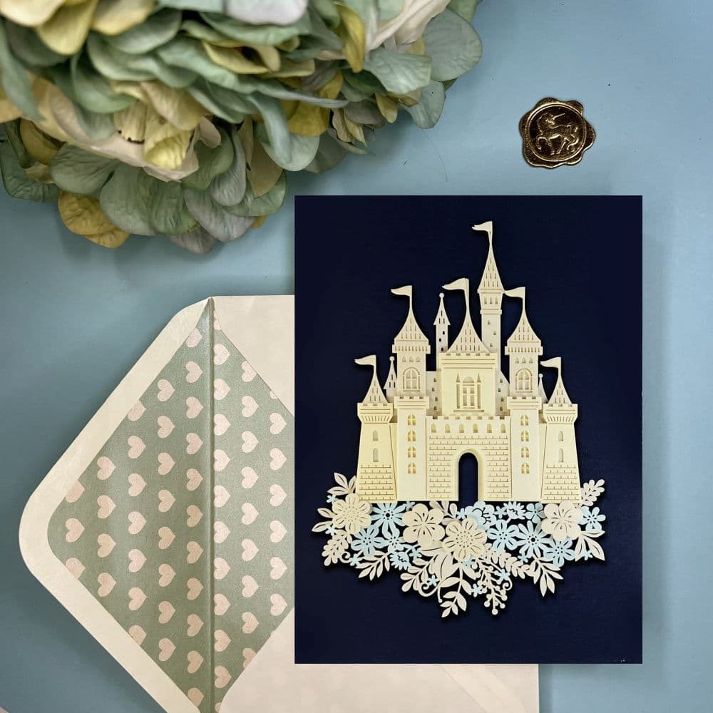 Storybook Castle Wedding Card Alt6