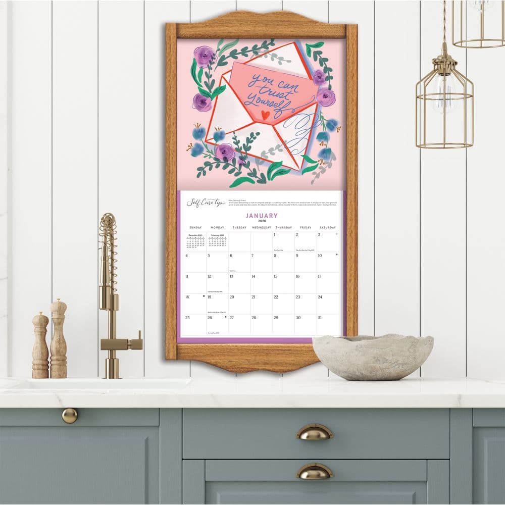 Be Gentle with Yourself 2026 Wall Calendar_ALT5