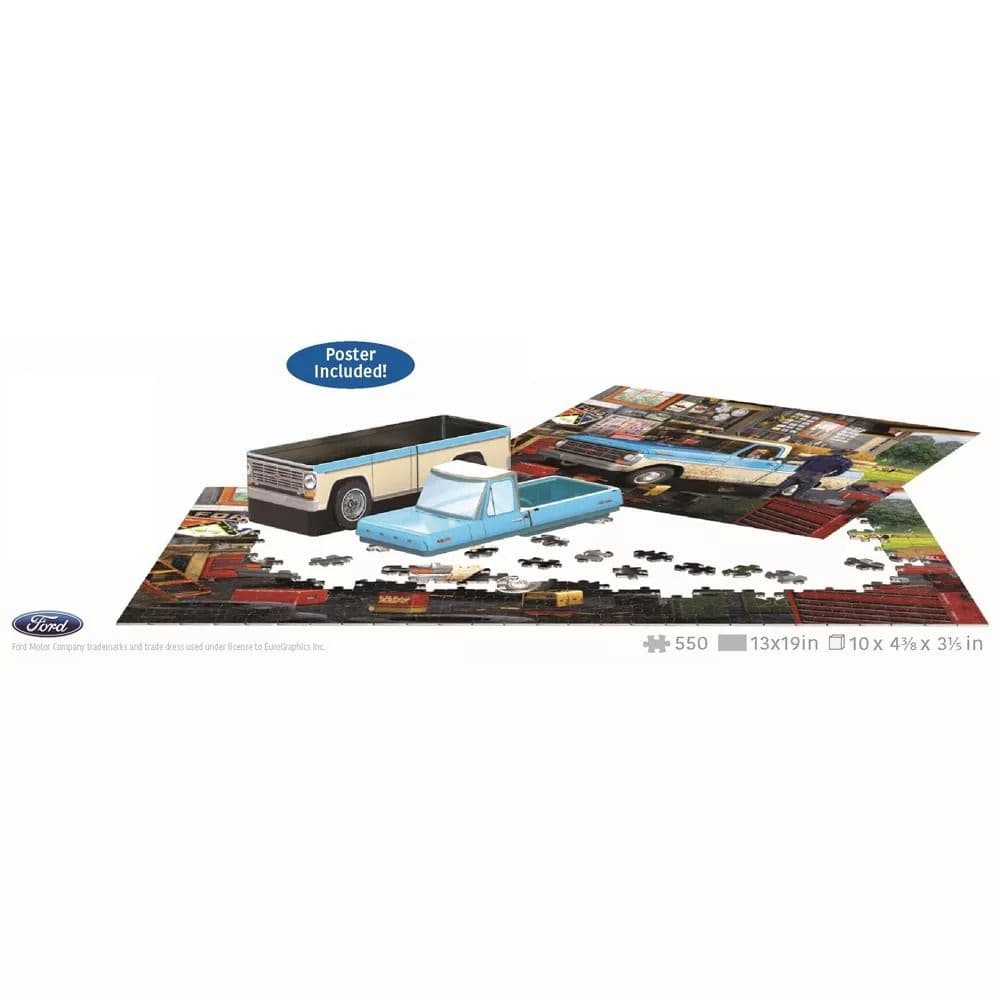 Ford Pickup Truck 550 Piece Puzzle Third Alternate Image