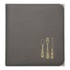 image Gray Leatherette Recipe Binder Main Product Image