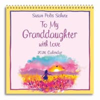image To My Granddaughter with Love 2026 Mini Wall Calendar Main Product Image
