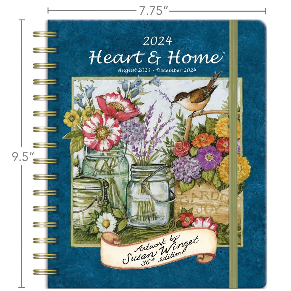 Heart and Home Deluxe 2024 Planner Alternate Image 6
