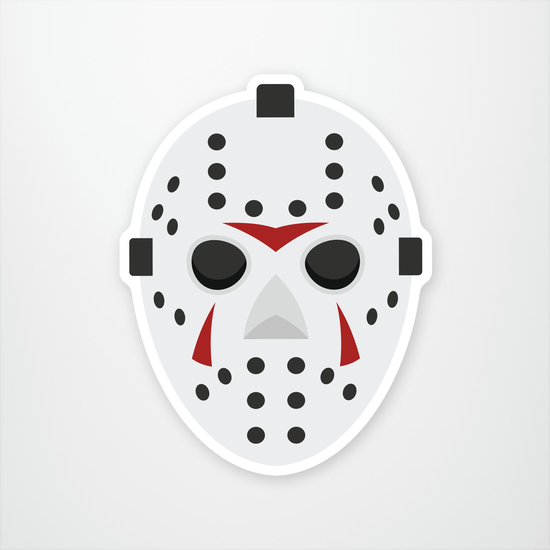 Hockey Mask Sticker Main Image