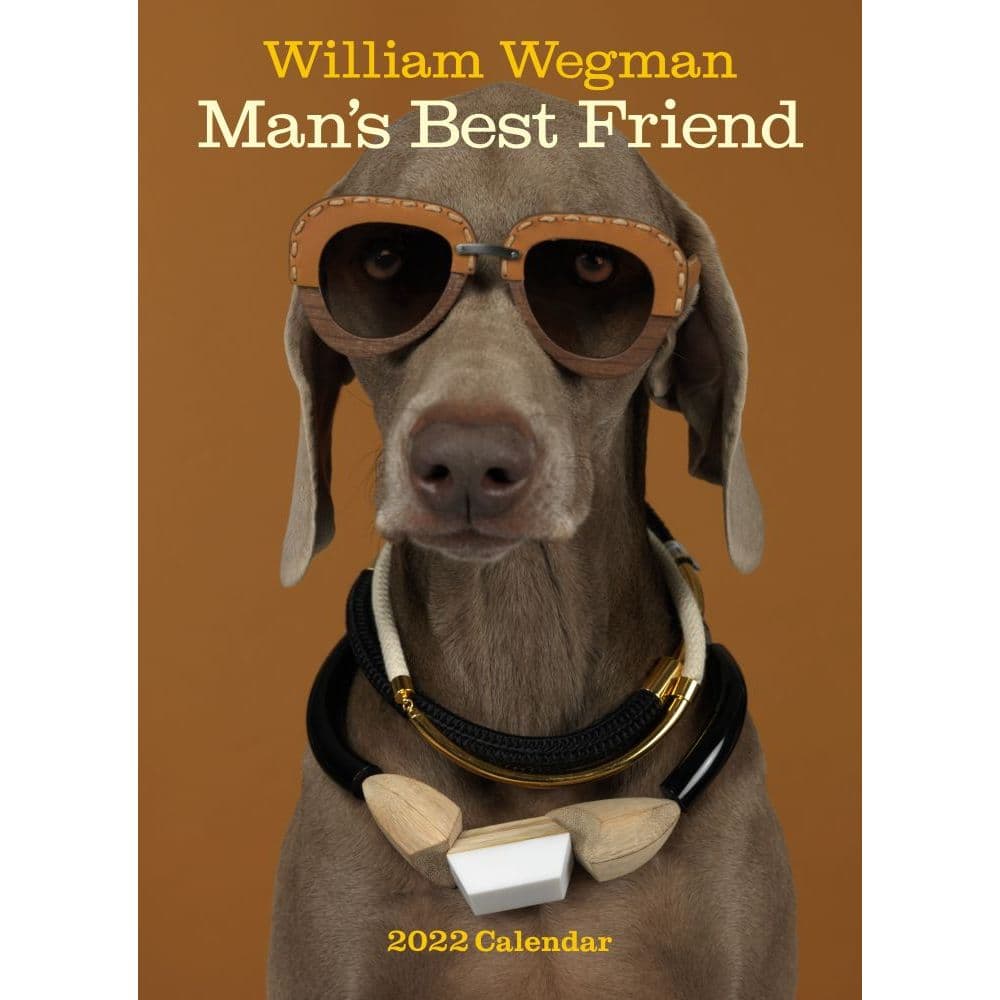 William Wegman Mans Best Friend 2012 Wall Calendar