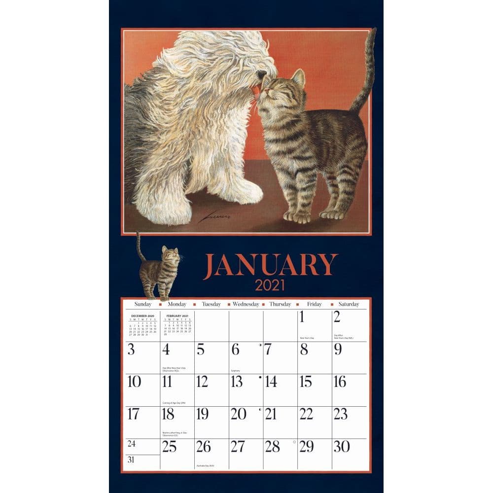 American Cat Special Edition Wall Calendar