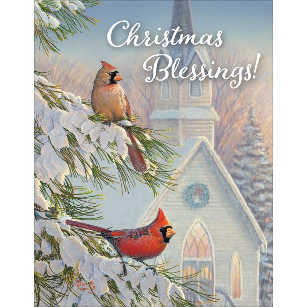 Christmas Friends Boxed Christmas Cards First Alternate Image