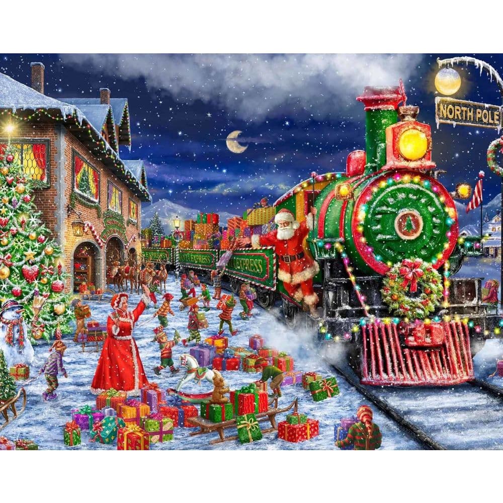 Santa Express 1000 Piece Puzzle First Alternate Image