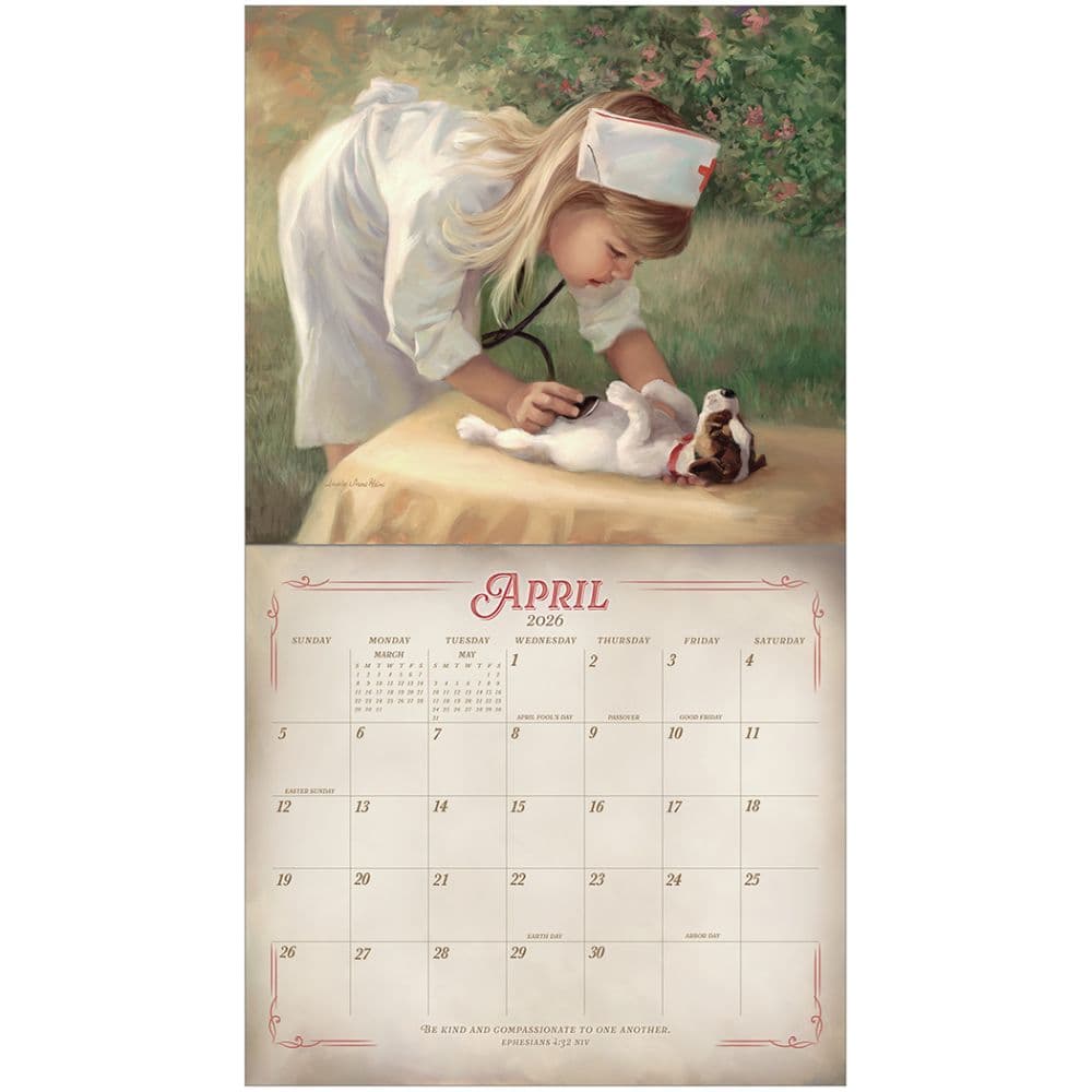 Little Lessons In Love 2026 Wall Calendar Second Alternate Image