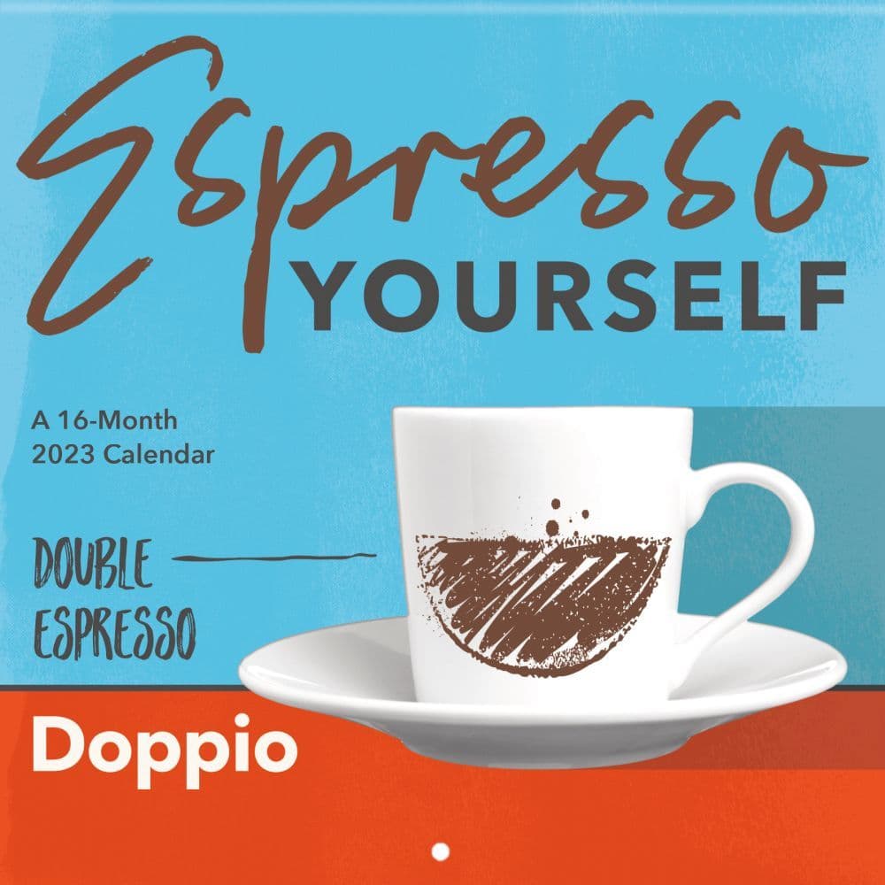 Coffee Calendar 2023 Coffee Art 2023 Wall Calendar Sv - Calendars.com