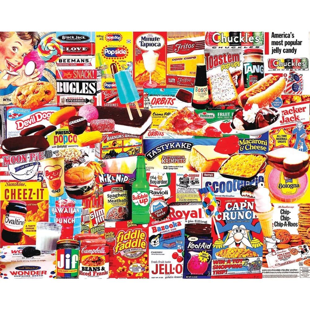 Things I Ate As a Kid 1000 Piece Puzzle