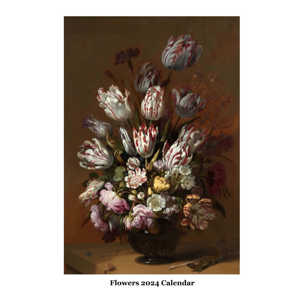 Flowers 2024 Poster Wall Calendar Main Product Image width=&quot;1000&quot; height=&quot;1000&quot;