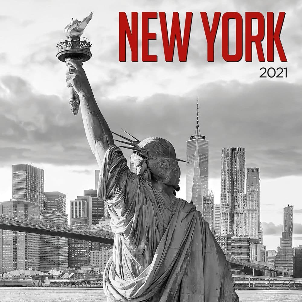 New York Wall Calendar 2021 