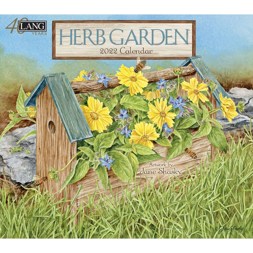 Herb Garden 2022 Wall Calendar