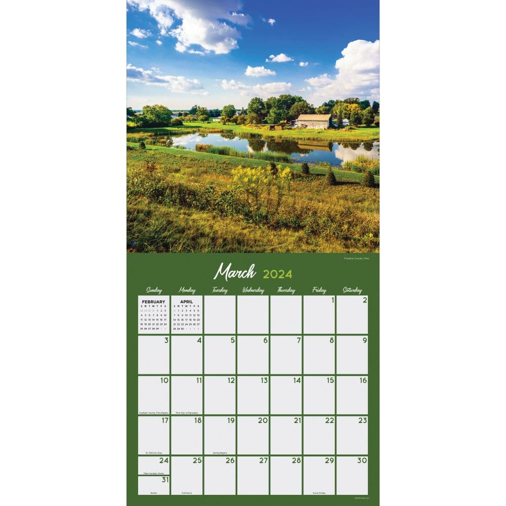 Midwest Is Best 2024 Wall Calendar Second Alternate Image width="1000" height="1000"