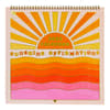 image Sunshine Affirmations 2025 Spiral Wall Calendar