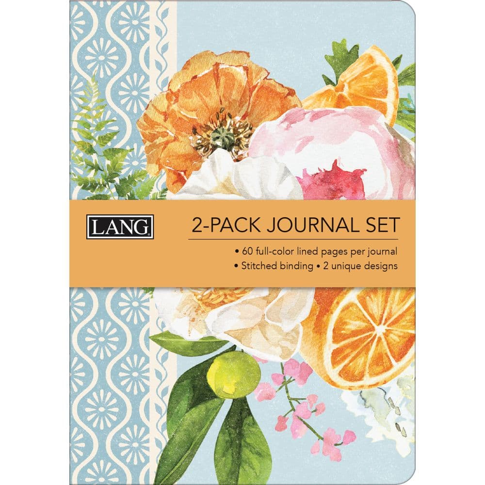 Sweet Clementine 2 Pack Journals Alt2
