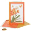image Orange Orchids Birthday Card
