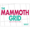 image Mammoth Grid 2027 Wall Calendar Main Product Image