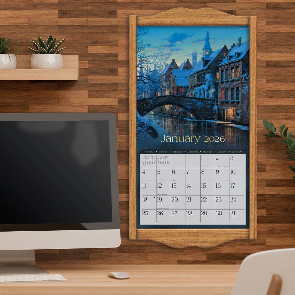 Around the World 2026 Wall Calendar by Evgeny Lushpin_ALT5