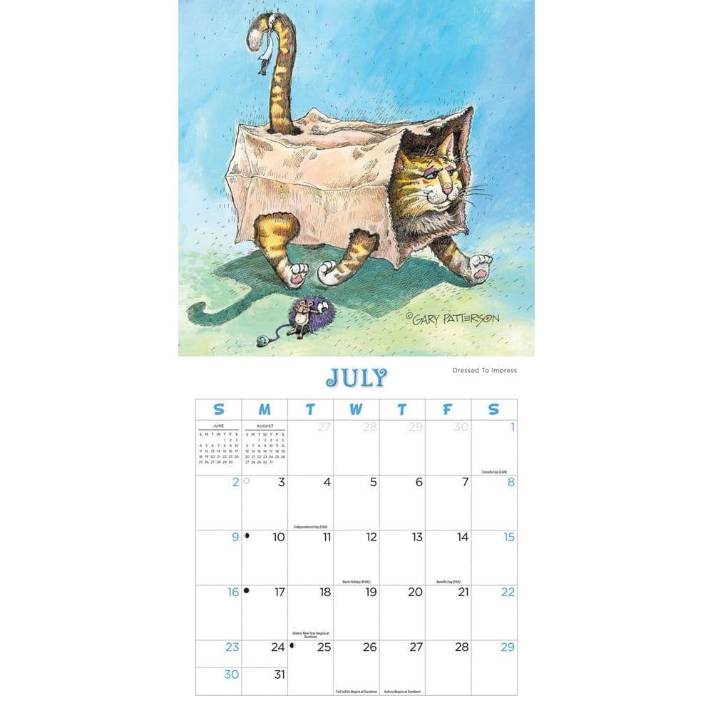 Gary Patterson Cat Calendar 2023 Patterson Cats 2023 Magnetic Calendar - Calendars.com