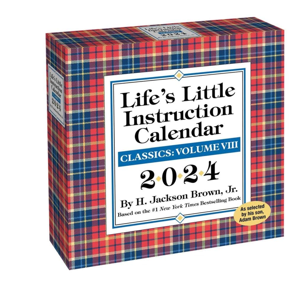 Life&#39;s LIttle Instruction 2024 Desk Calendar Main