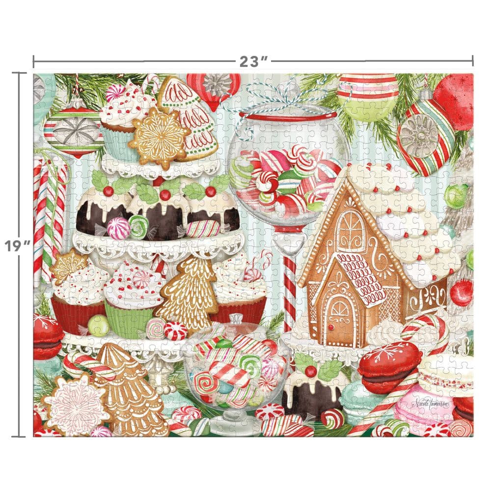 Holiday Treats Calendar 500 Piece Puzzle Seventh Alternate Image