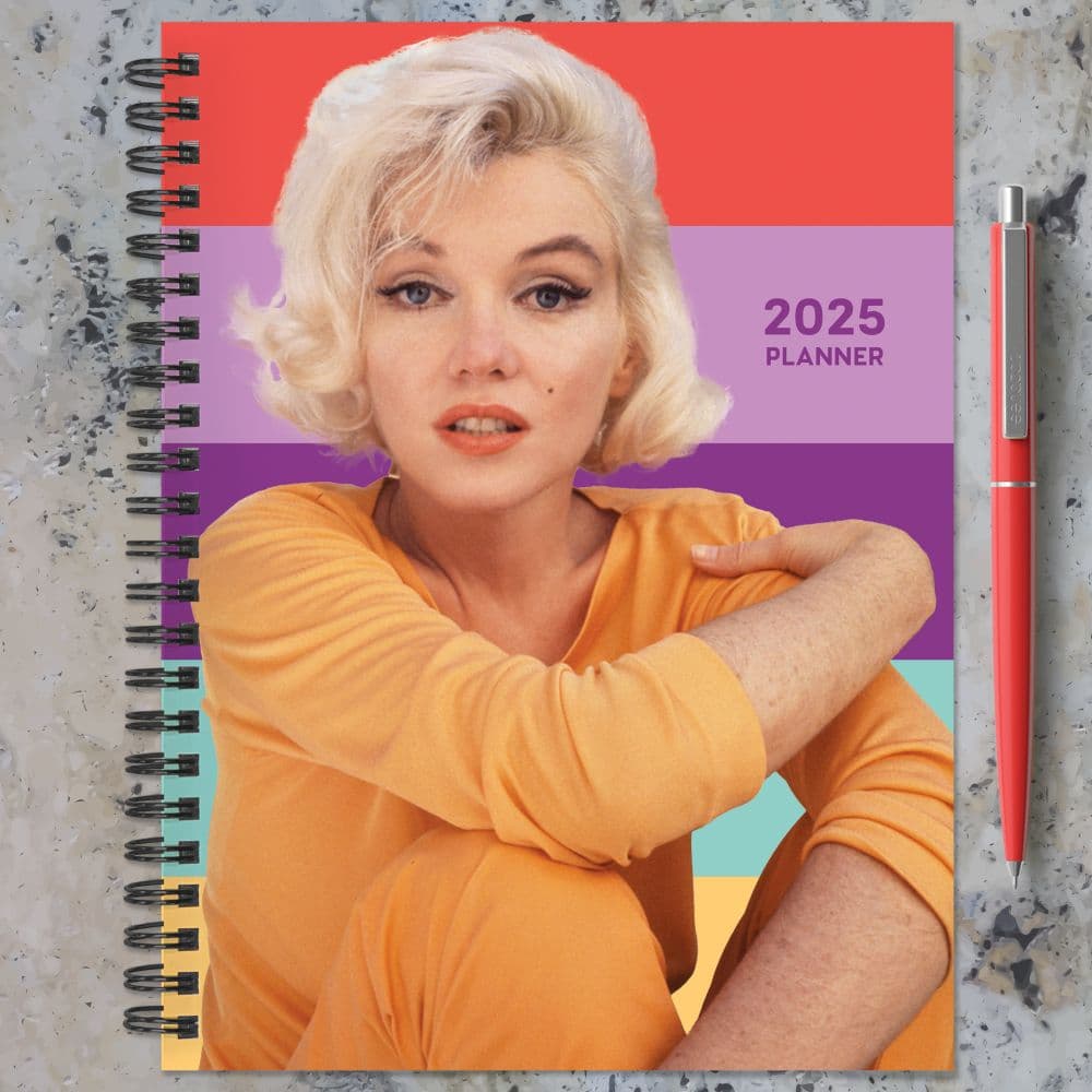 Marilyn Monroe Medium 2025 Planner Fifth Alternate Image